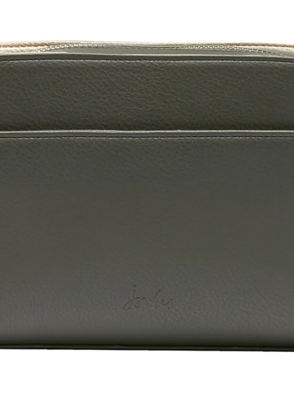 Joules Zia Vegan Leather Camera Bag - Khaki Green - Picture 6 of 16